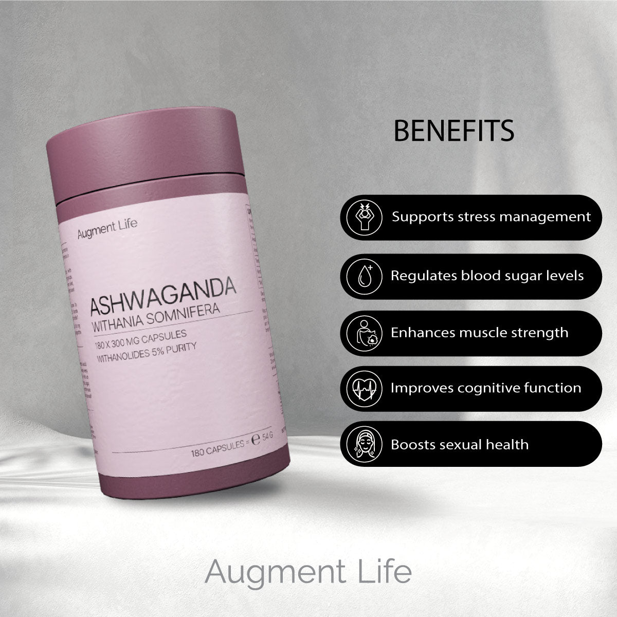Ashwagandha (Withania somnifera) - 200 mg - 5% Withanolides