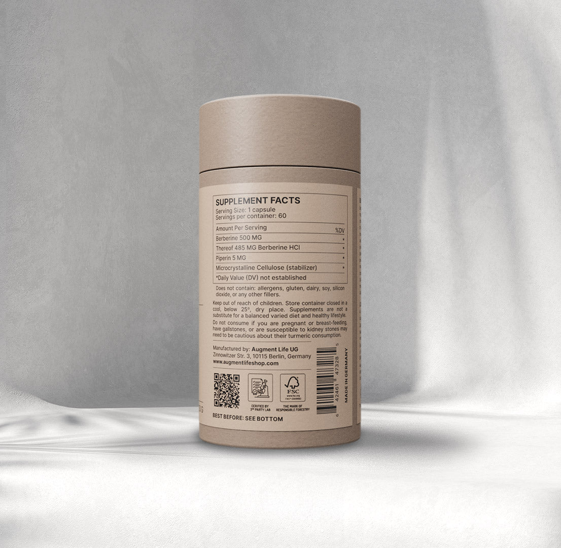Berberin - 500 mg - Berberis Aristata