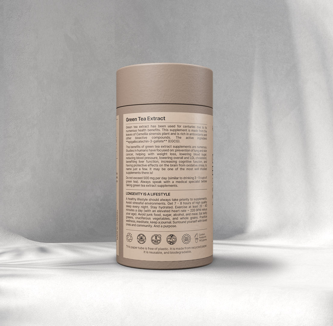 Estratto di Tè Verde - Capsule da 250 mg - 40% EGCG - Camellia Sinensis L.
