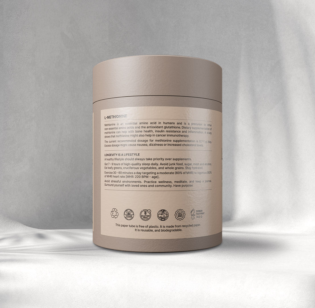 L-Methionine - 500 mg x 300 capsules