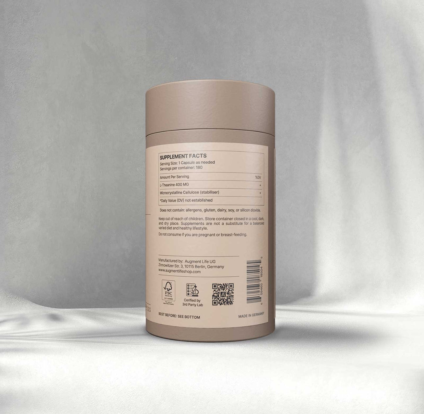 L-Theanine - 400 mg capsules
