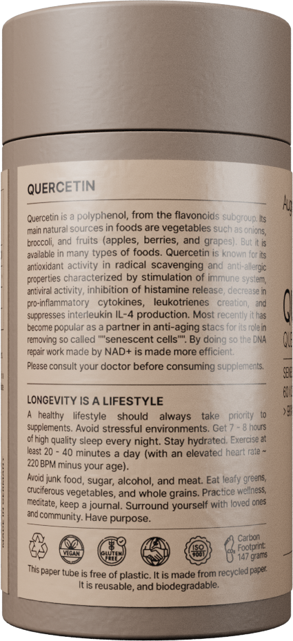 Quercetin - Capsules - 99% Pure