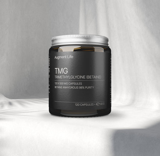 TMG (Betain) - 500 mg x 120 kapslar - Trimetylglycin, 98% Betain