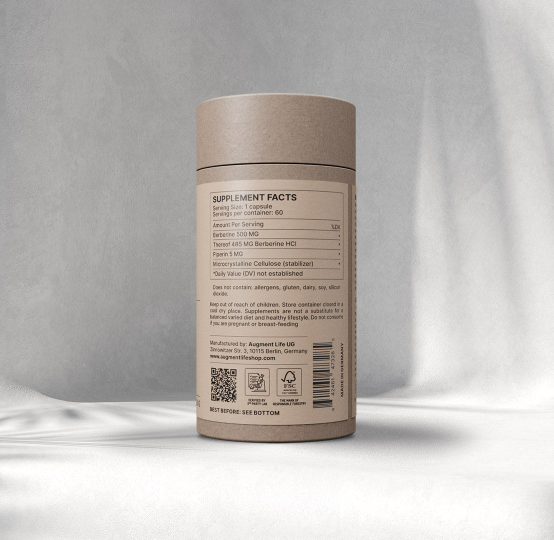 Berbérine - 500 mg - Berberis Aristata