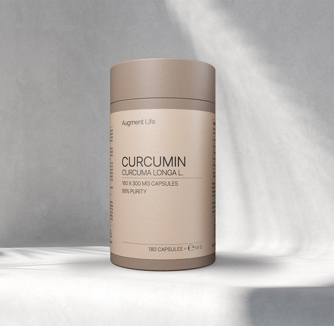 Curcumina - Cápsulas de 300 mg - 95% de Curcuminoides - Curcuma Longa L