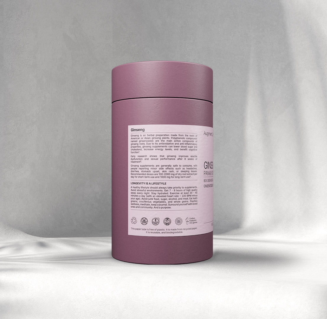 thumbnail image 2 of Maple Lifesciences Panax Ginseng Extract 80% Ginsenosides - Pure Supplement Capsules 2 of 5