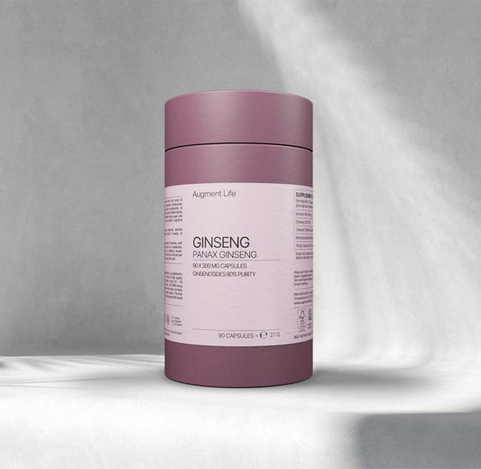 Ginseng - 300 mg x 90 cápsulas - Panax Ginseng - 80% Ginsenósidos