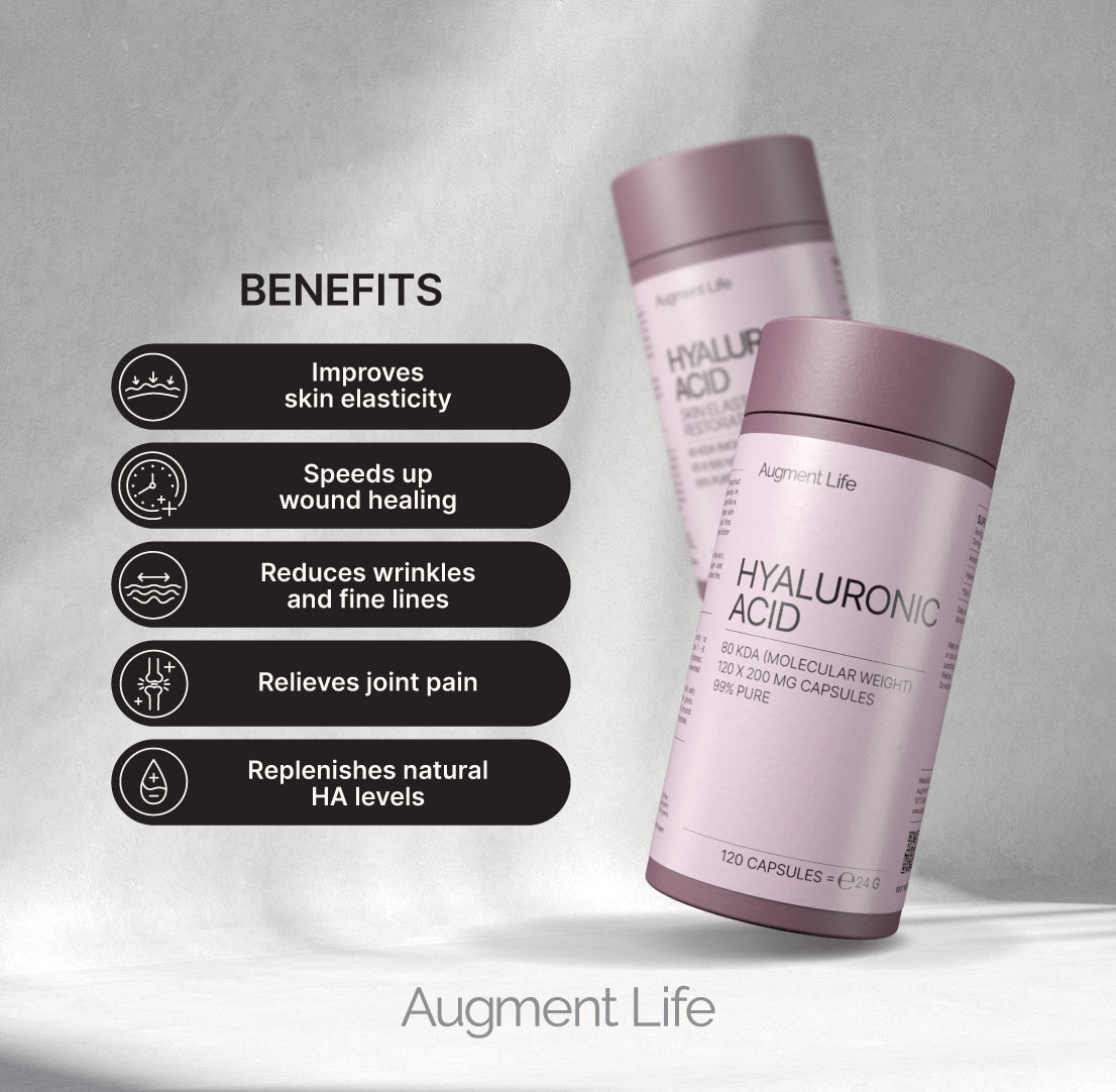 Hyaluronic Acid - 80 kDa optimal bioavailability