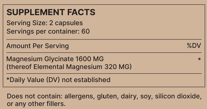 Magnesium Capsule Information