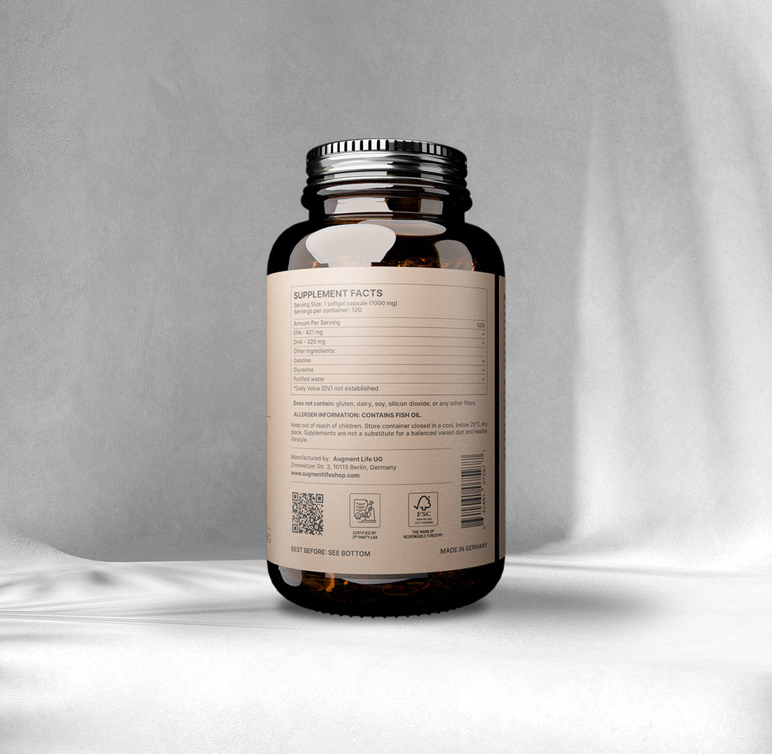 Omega-3 – 1000 mg – Weichgelkapseln
