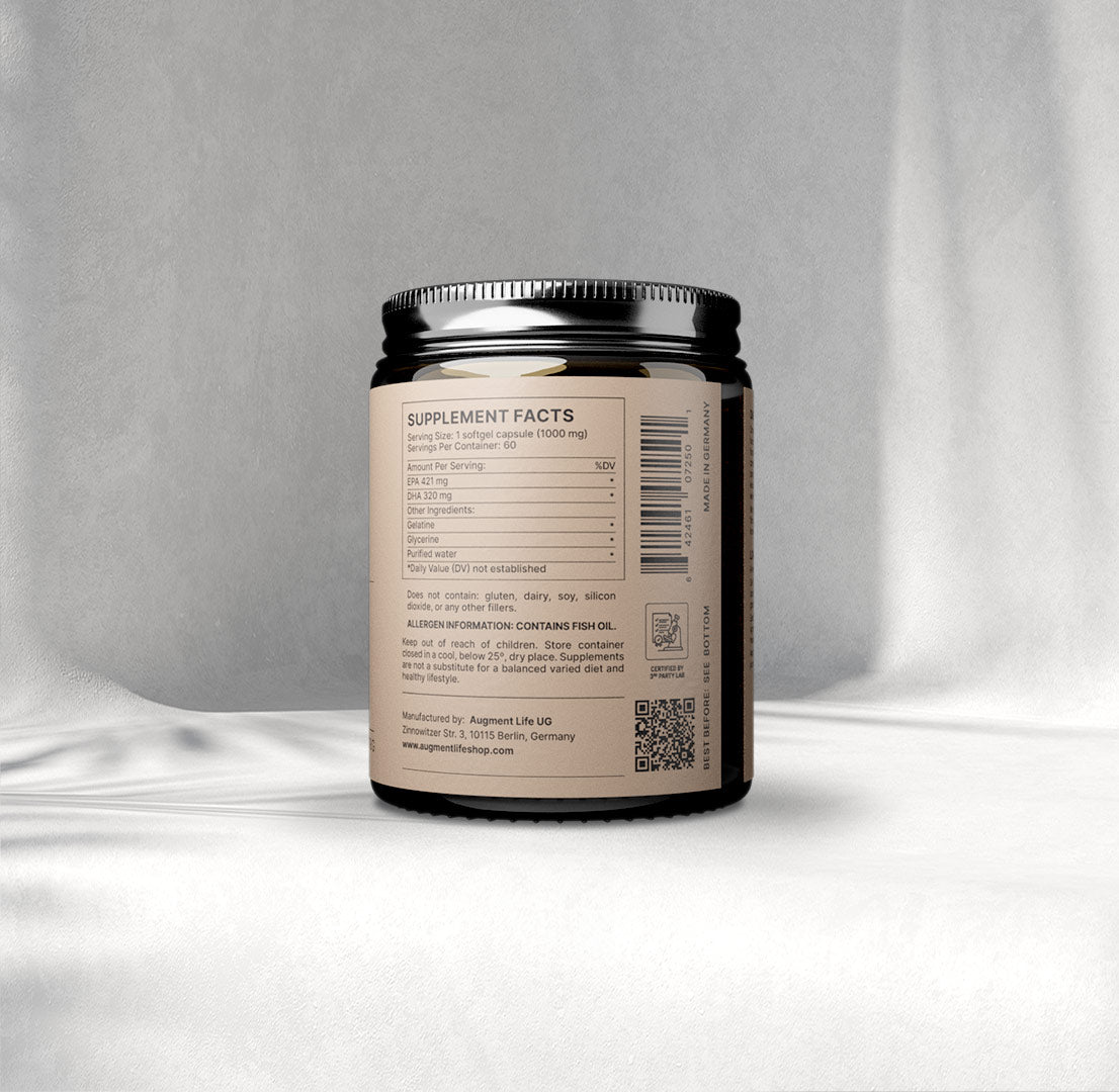 Omega-3 – 1000 mg – Weichgelkapseln