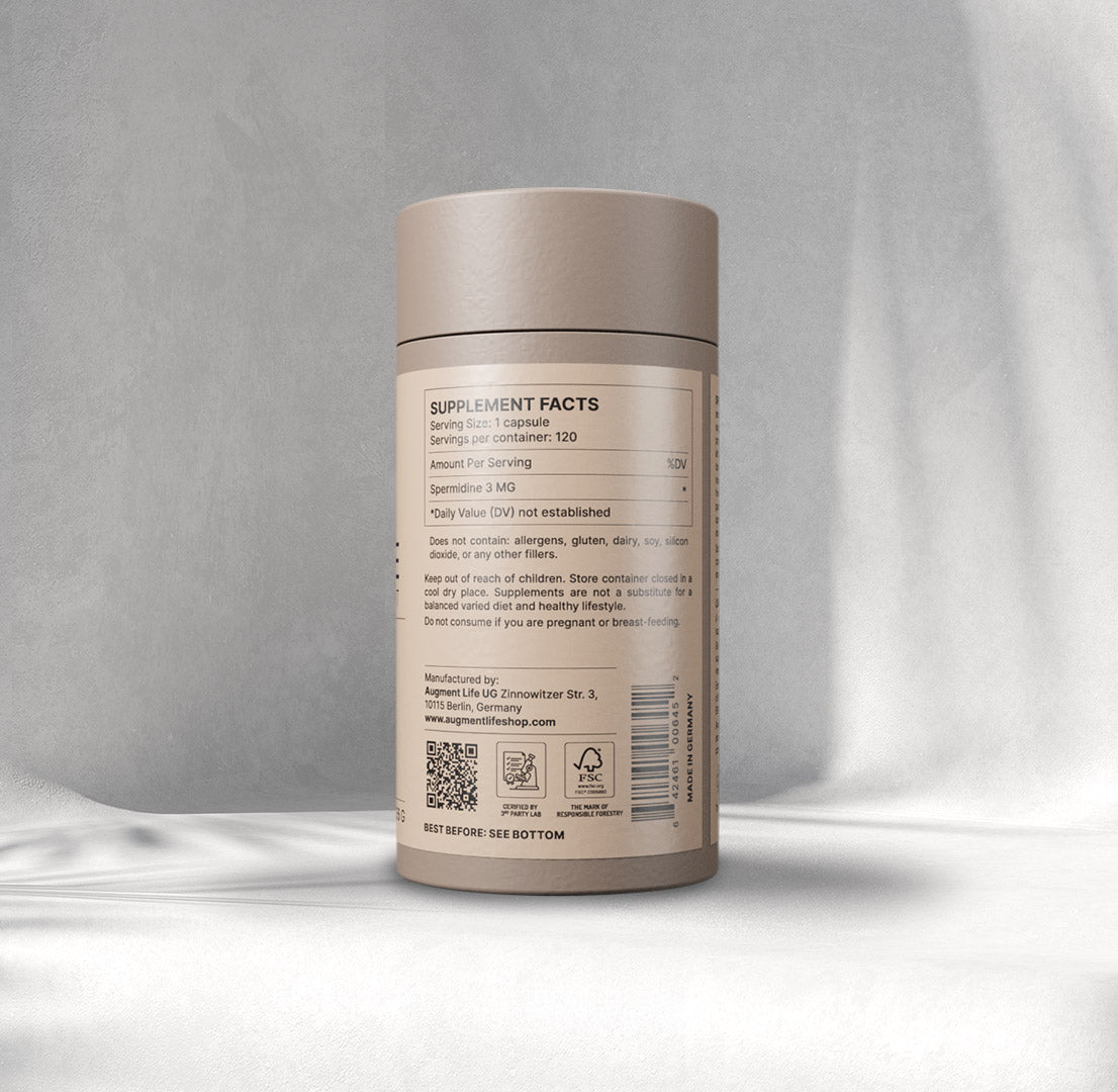 Spermidin – 3 mg Kapseln
