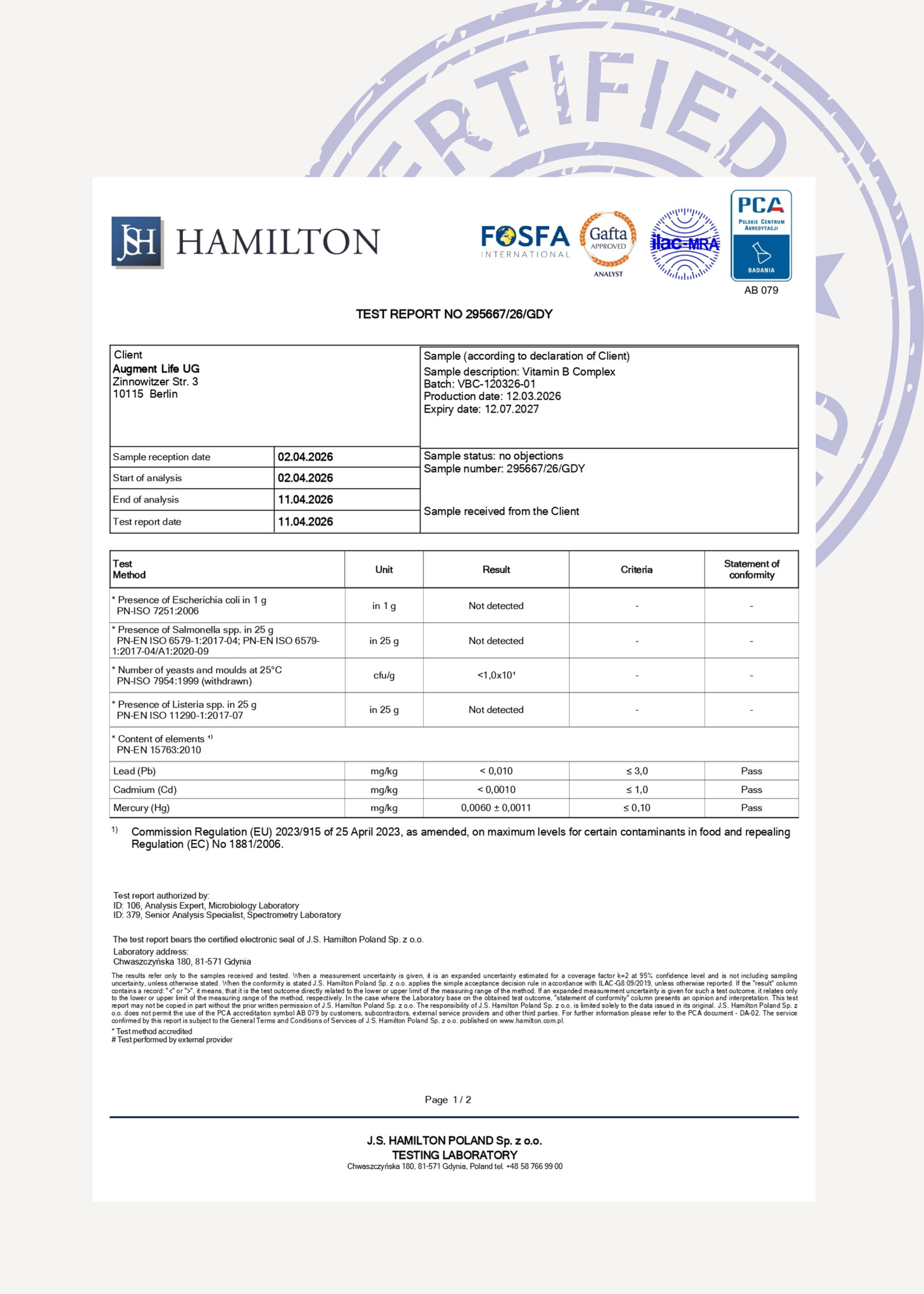 Vitamina B Complex - 180 capsule