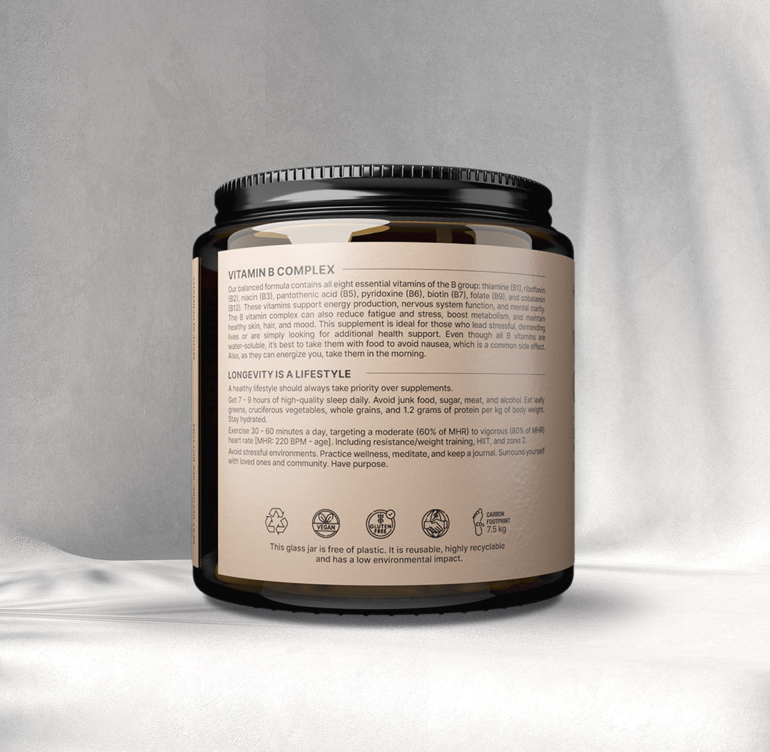 Vitamine B-complex - 180 capsules