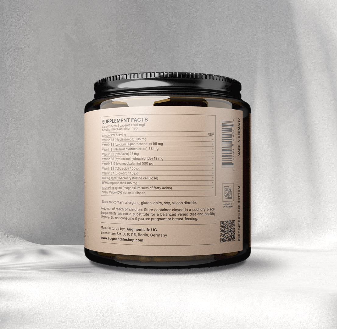 Vitamine B-complex - 180 capsules